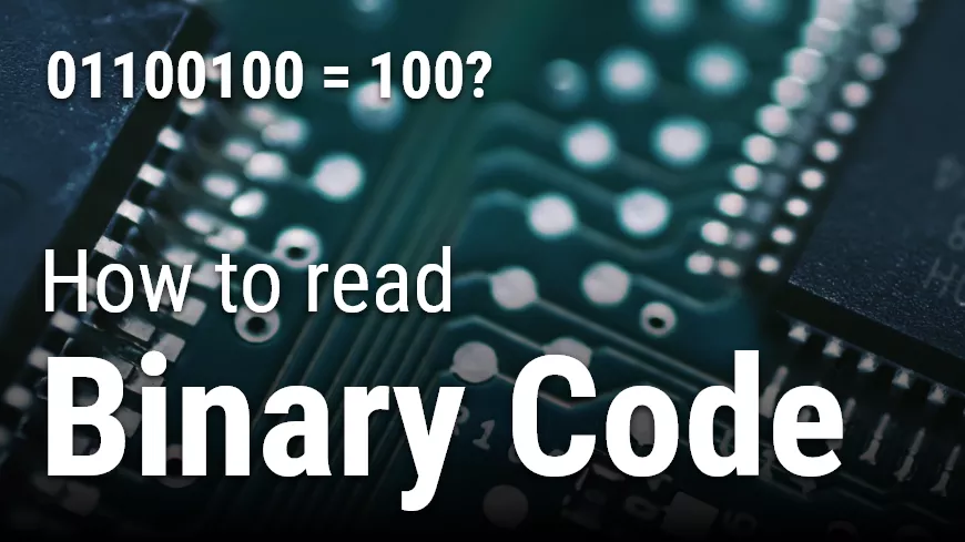 how to read binary code