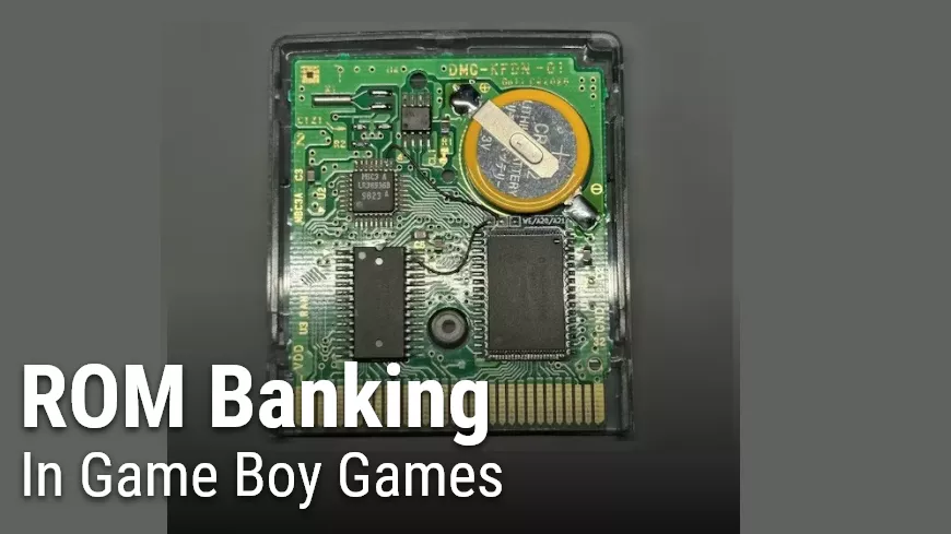 rom banking in game boy games