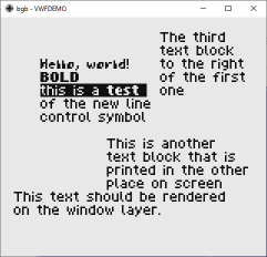 Toxa's Variable Width Font Game Boy Screenshot