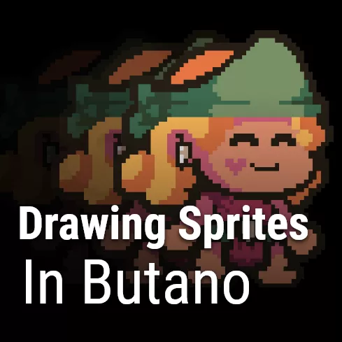 Drawing sprites for game boy advance with butano game engine